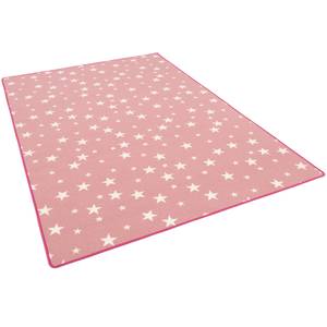Kinder Spiel Teppich Sterne Rosé - 80 x 160 cm