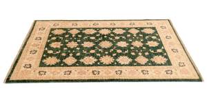 Tapis Ziegler XLV Vert - Textile - 103 x 1 x 152 cm