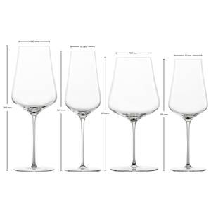 Wein- und Champagnergläser Duo 8er Set Glas - 1 x 1 x 1 cm