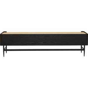 Meuble TV Milano Marron - Bois massif - 200 x 55 x 40 cm