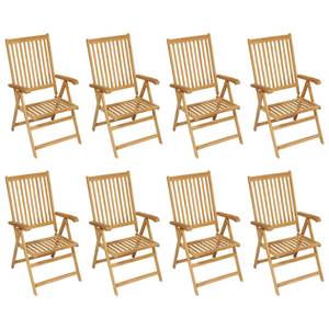 Garten-Essgruppe (9-teilig)  3059566 Braun - Massivholz - Holzart/Dekor - 90 x 75 x 180 cm