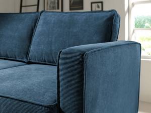 Ecksofa JAKE Indigoblau