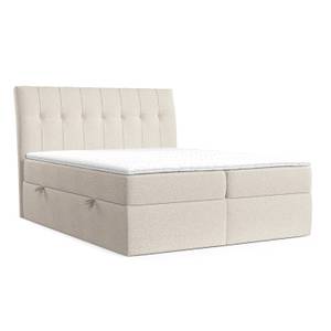 Boxspringbett Evie Beige - Breite: 122 cm