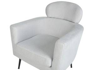 Fauteuil SOBY Noir - Gris - Gris lumineux