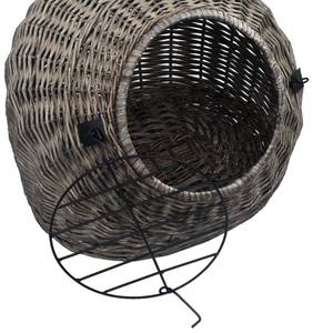 Cage de transport pour chat 3001591 Gris - 45 x 45 x 60 cm