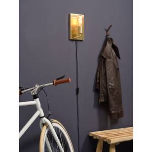 Wandlampe Madrid WAGO Gold - Metall - 10 x 25 x 15 cm