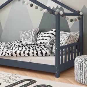 Kinderbett „Design“ mit Matratze Grau