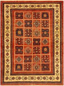 Teppich Kashkuli CXLVIII Rot - Textil - 115 x 1 x 157 cm