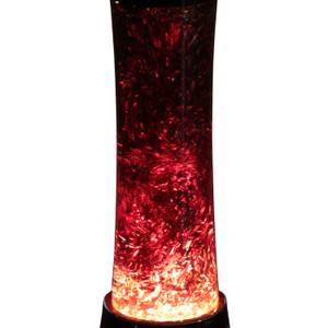 Lampe à Lave Magma CHRIS Noir - Verre - Métal - 12 x 41 x 12 cm