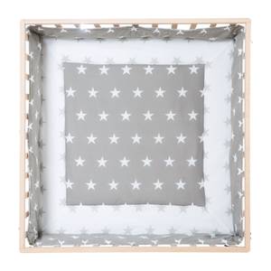 Laufgitter Little Stars 100x100 cm Braun - Holzwerkstoff - 100 x 73 x 100 cm