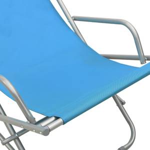 Chaise à bascule Bleu clair
