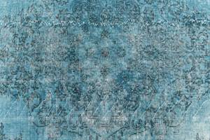 Tapis Ultra Vintage CDLXXXVIII Bleu - Textile - 163 x 1 x 264 cm