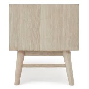 TV-Möbel Porto Natur Braun - Massivholz - Holzart/Dekor - 160 x 50 x 42 cm