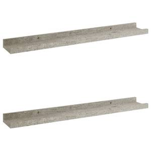 Wandregal  (2er Set) 3009966-1 Beton Dekor - Breite: 60 cm - Anzahl Teile im Set: 2