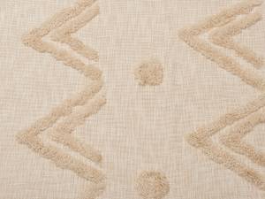 Couverture FATEHPUR Beige - Fibres naturelles - 130 x 1 x 180 cm