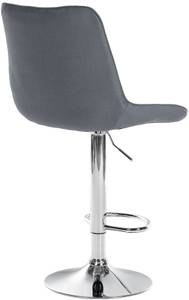 Tabouret de bar Toni Lot de 2 Gris