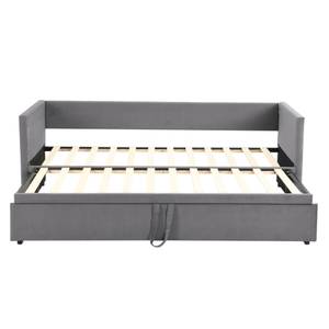 Lit gigogne Daybed Leto Ⅰ Gris lumineux