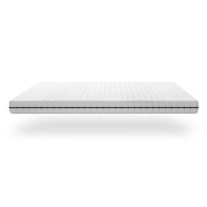 Matelas housse lavable 90x200 cm Blanc - Textile - 90 x 11 x 200 cm