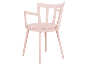 Chaise de salle à manger MORILL Rose foncé