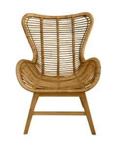 RATTAN Sessel Braun - Rattan - Massivholz - Holzart/Dekor - 68 x 95 x 64 cm