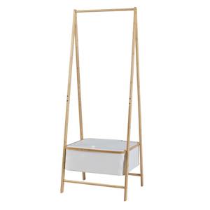 Garderobenständer Iitti Beige - Bambus - 60 x 159 x 45 cm