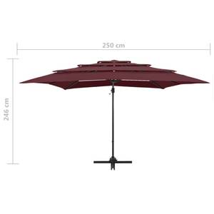 Parasol 3008748 Bordeaux