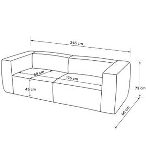 Einzelsofa FEROX Creme