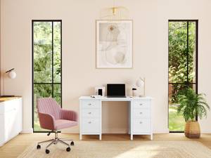 Chaise de bureau ELEANA Rose clair