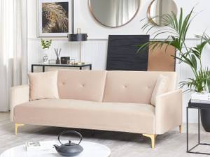 3-Sitzer Sofa LUCAN Beige - Gold