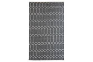 Handgefertigter Teppich Samuel Beige - Grau - Kunststoff - 160 x 230 x 1 cm