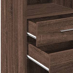 Highboard DE4823 Braun - Holzwerkstoff - 43 x 124 x 50 cm