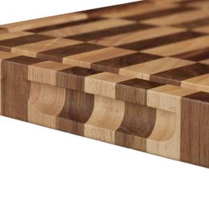 Planche à découper bois d’acacia massif Marron - Bois manufacturé - 40 x 3 x 30 cm