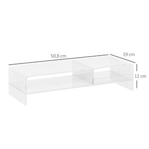 Monitor-Ständer 923-052V00CR Kunststoff - 19 x 12 x 51 cm