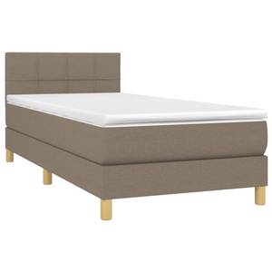 Boxspringbett 3017288-9 Taupe - Tiefe: 193 cm