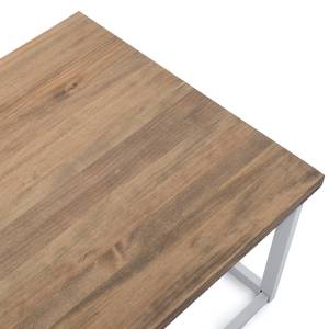 Table basse Icub U.  60x120x43 cm. Blanc Blanc - Bois massif - Bois/Imitation - 120 x 42 x 60 cm