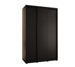 ARMOIRE À PORTES COULISSANTES DAVOS 1 Noir - Largeur : 160 cm