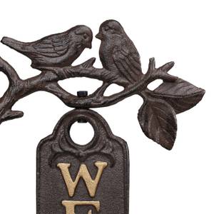 Plaque Welcome oiseaux 1 set