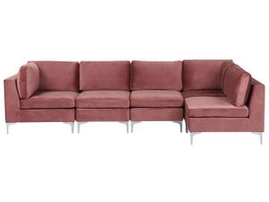 Ecksofa EVJA Pink - 300 x 150 cm - Armlehne davorstehend rechts - Ecke davorstehend links