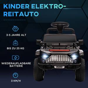 Elektrisches Kinder-Geländeauto Esche Schwarz Dekor