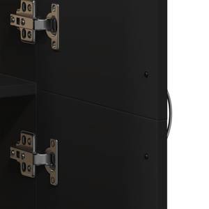 Aktenschrank 298547 Schwarz - 32 x 153 x 60 cm