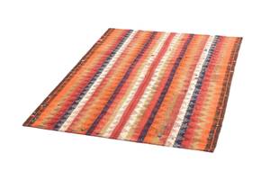 Teppich Jajim CCXXXIX Orange - Textil - 128 x 1 x 174 cm