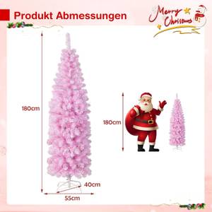 Tannenbaum CM22739DE Pink - Kunststoff - 55 x 180 x 55 cm