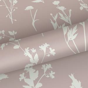 papier peint fleurs des champs 7385 Rose foncé