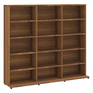 CD-Schrank 3002090 Braun - Eiche Dunkel - 23 x 89 cm