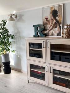 Holzkommode elegantes Sideboard MONTE 120 x 120 x 40 cm