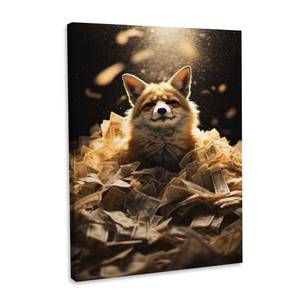 Leinwandbild Fox Rich 40 x 60 cm