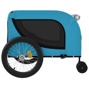Remorque vélo pour chien 3028683-1 Noir - Bleu - 68 x 74 x 134 cm