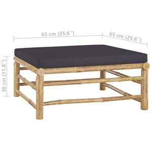 Garten-Lounge-Set (12-teilig) 3009675-31 Dunkelgrau