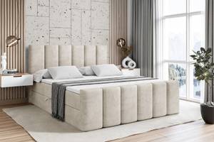 Boxspringbett BOXI1-Z Beige - Breite: 140 cm - H3