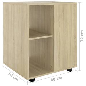 Rollschrank 3008181 Sonoma Trüffel Dekor